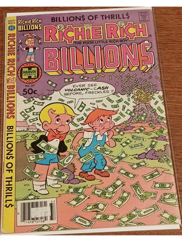 Richie Rich Billions #37 – A Treasure Trove of Classic Fun