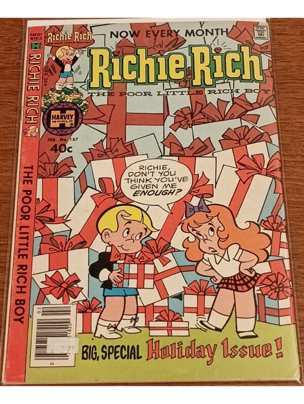 Richie Rich #187 – Classic Adventures with the World’s Richest Kid