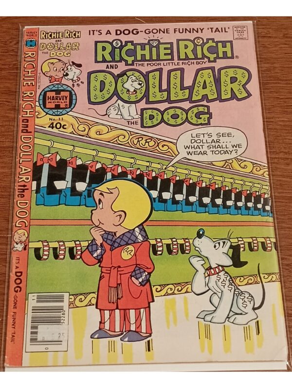 Richie Rich Dollar Dog #11 – A Tail-Wagging Adventure