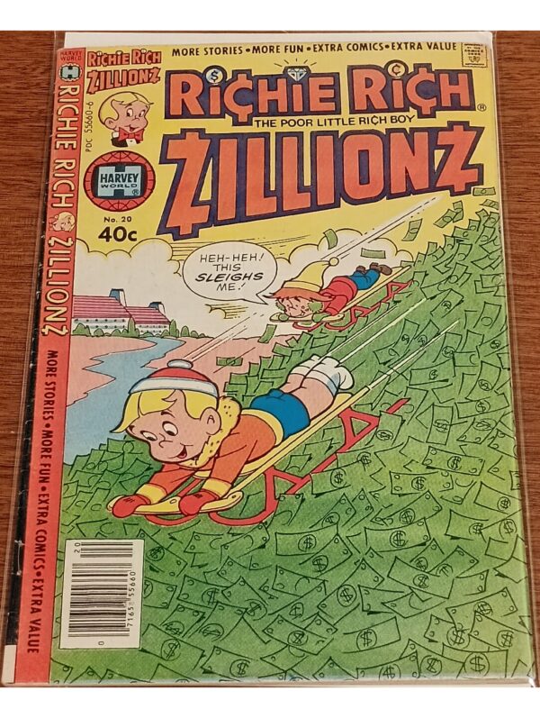 Richie Rich Zillionz #20 – A Treasure Trove of Adventure and Fun