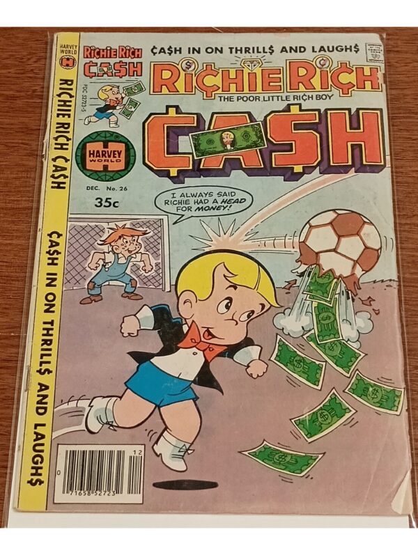 Richie Rich Cash #26 – A Classic Adventure Filled with Wealth and Whimsy