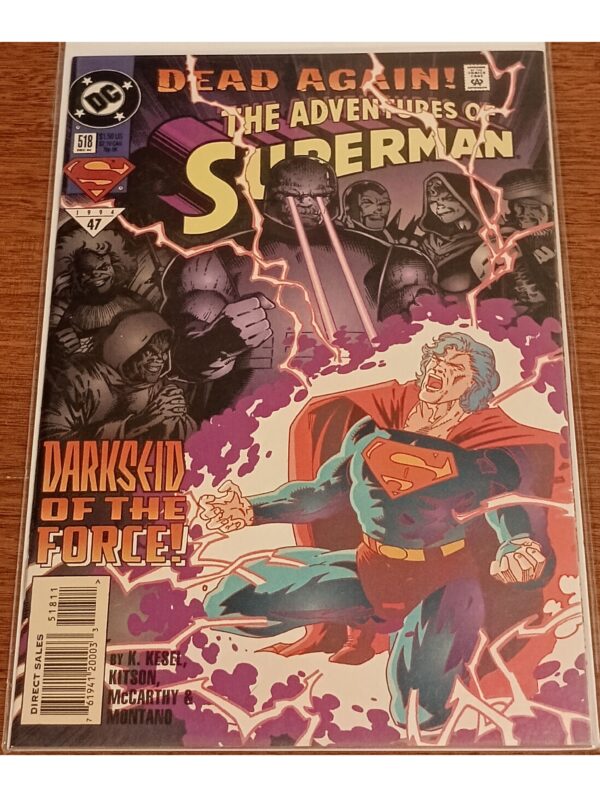 Adventures of Superman #518 – A Heroic Tale of Action and Courage