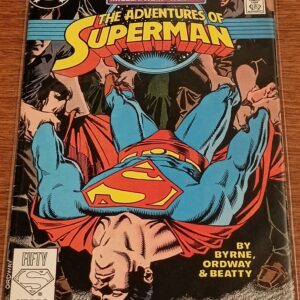 Adventures of Superman #436 – A Thrilling Chapter in the Man of Steel’s Legacy!