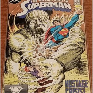 Adventures of Superman #443 – A Heroic Journey Through Action and Courage