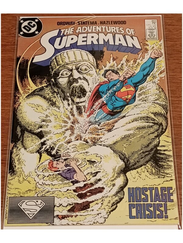 Adventures of Superman #443 – A Heroic Journey Through Action and Courage