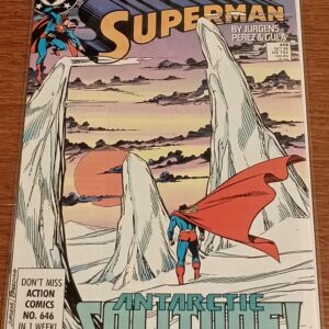 Adventures of Superman #459 – A Thrilling Chapter in the Man of Steel’s Saga