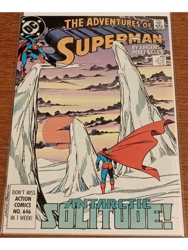 Adventures of Superman #459 – A Thrilling Chapter in the Man of Steel’s Saga