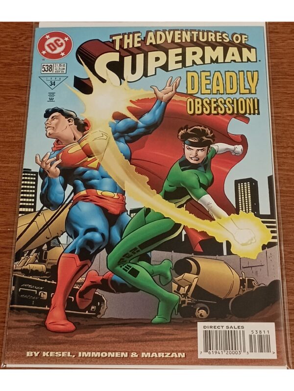 Adventures of Superman #538 – A Heroic Showdown You Can’t Miss