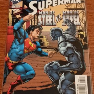 Adventures of Superman #539 – A Riveting Battle of Strength and Spirit