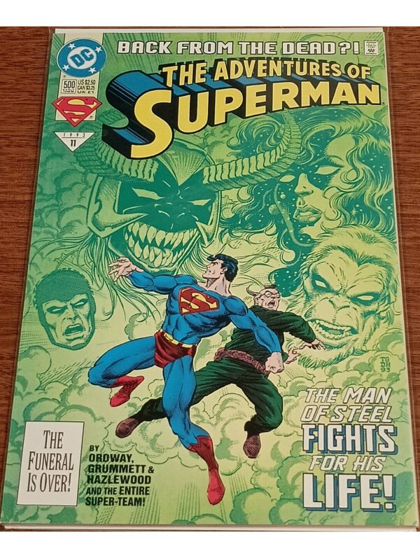 Adventures of Superman #500 – A Historic Milestone in Superman’s Saga