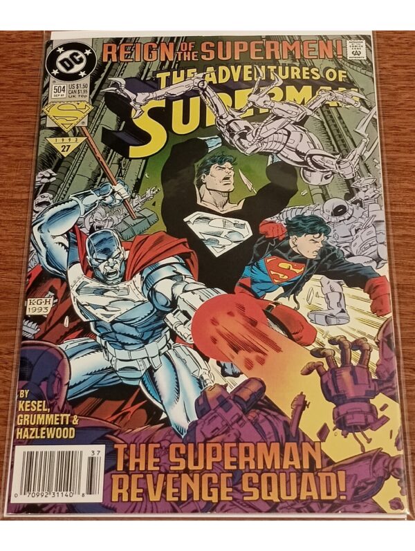 Adventures of Superman #504 – The Battle for the Man of Steel’s Legacy