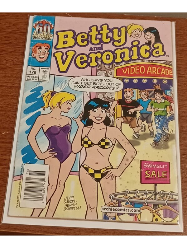 Betty and Veronica #176 – Arcade Antics and Swimsuit Sale Fun!