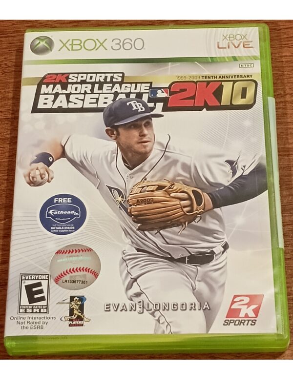 Major League Baseball 2K10 for X-Box 360 – Step Up to the Plate