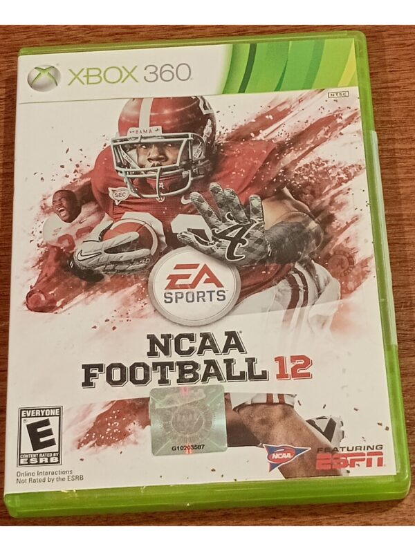 NCAA Football 12 for X-Box 360 – Build Your Legacy on the Gridiron