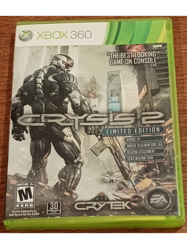 Crysis 2 for X-Box 360 – The Battle for Humanity Begins Now