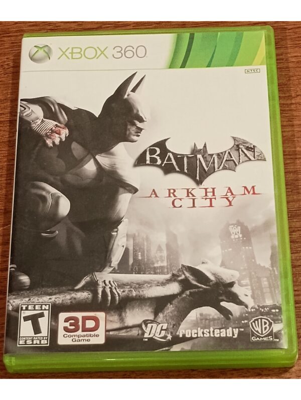 Batman: Arkham City for X-Box 360 – Become the Dark Knight