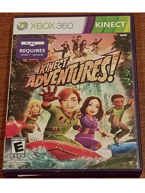 Kinect Adventures for X-Box 360 – Move, Jump, and Play Like Never Before