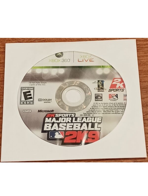 Major League Baseball 2K9 for X-Box 360 (Disc Only) – Step Up to the Plate and Take Control