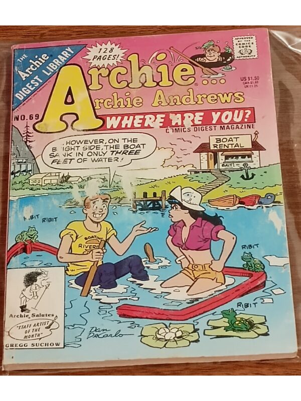 Archie: Archie Andrews, Where Are You? Digest #69 – Classic Fun with Riverdale’s Favorite Teen