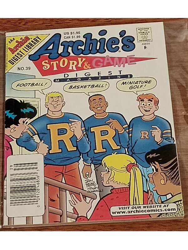 Archie's Story & Game Digest #39 – Endless Fun with Stories and Games