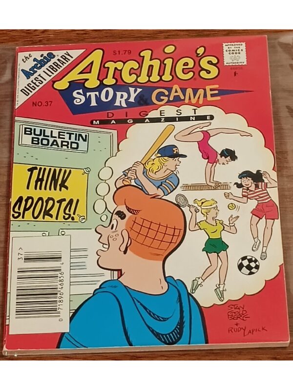 Archie's Story & Game Digest #37 – Double the Fun with Stories and Puzzles