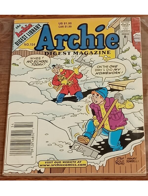 Archie Digest Magazine #154 – Classic Fun with Riverdale’s Favorite Teen