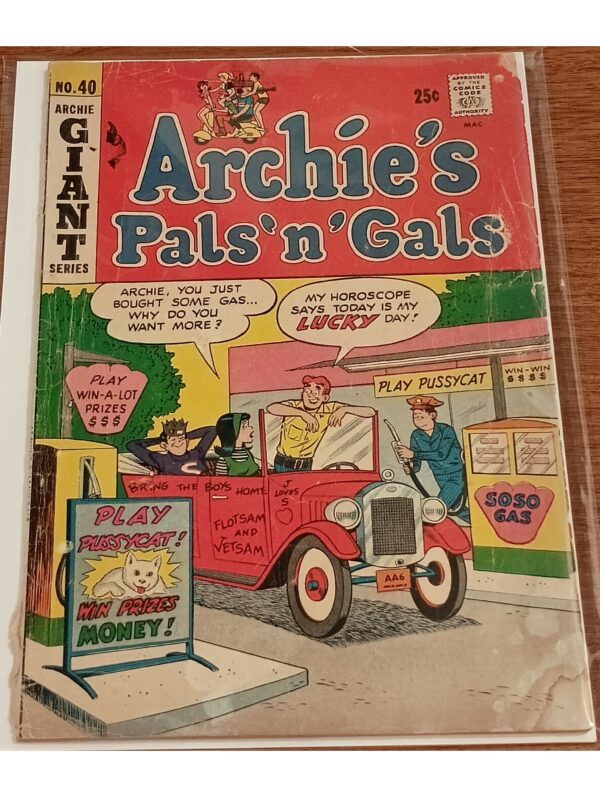 Archie’s Pals ‘N’ Gals #40 – Classic Fun with Riverdale’s Favorite Crew