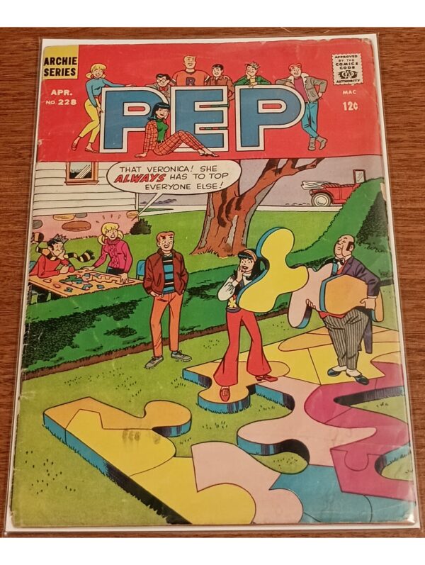 Pep #228 – Classic Archie Comics Fun and Adventure