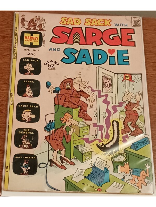 Laugh Along with Sad Sack with Sarge and Sadie #1