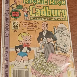 Richie Rich and Cadbury #4 – A Classic Tale of Adventure and Humor