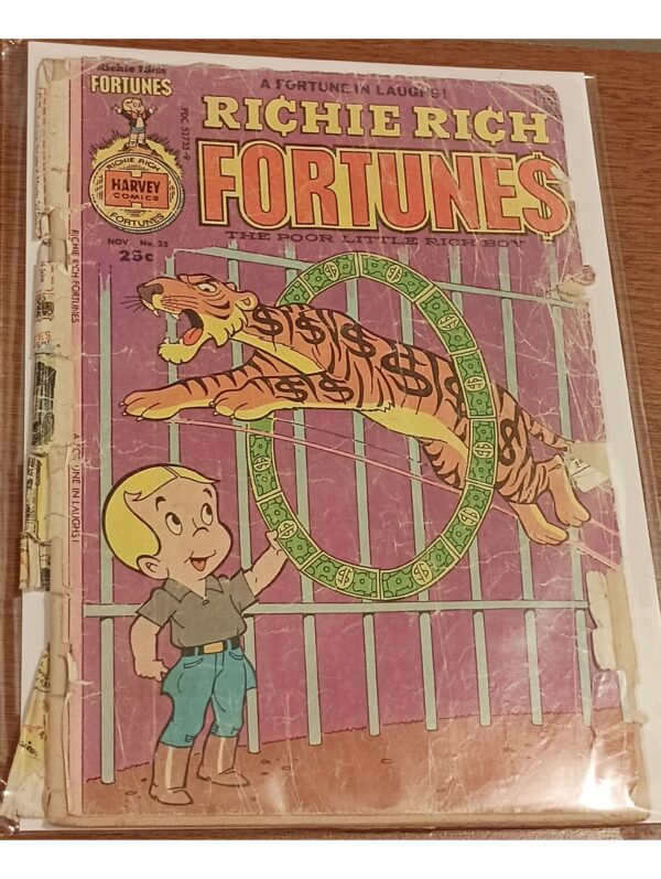 Richie Rich Fortunes #25 – A Treasure Trove of Wealthy Adventures