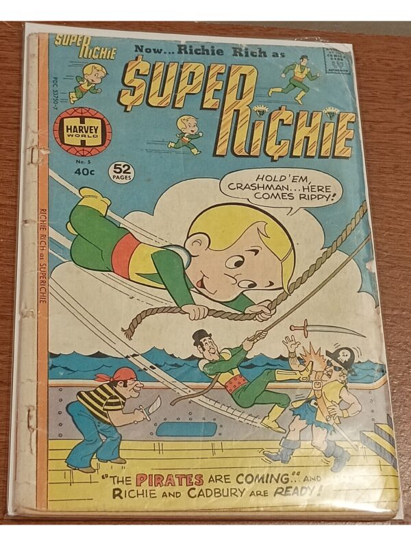 Super Richie #5 – A Heroic Adventure with the World’s Richest Kid