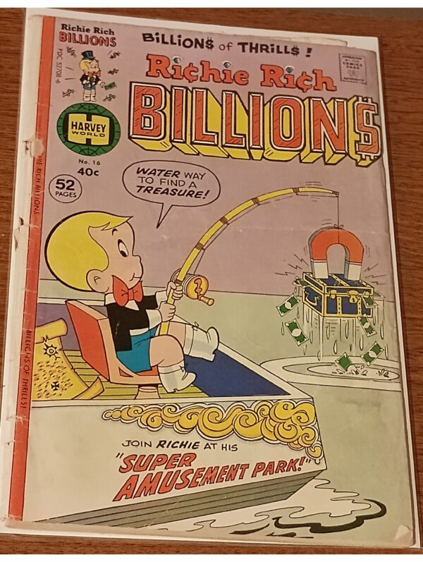 Richie Rich Billions #16 – A Wealth of Fun and Adventure