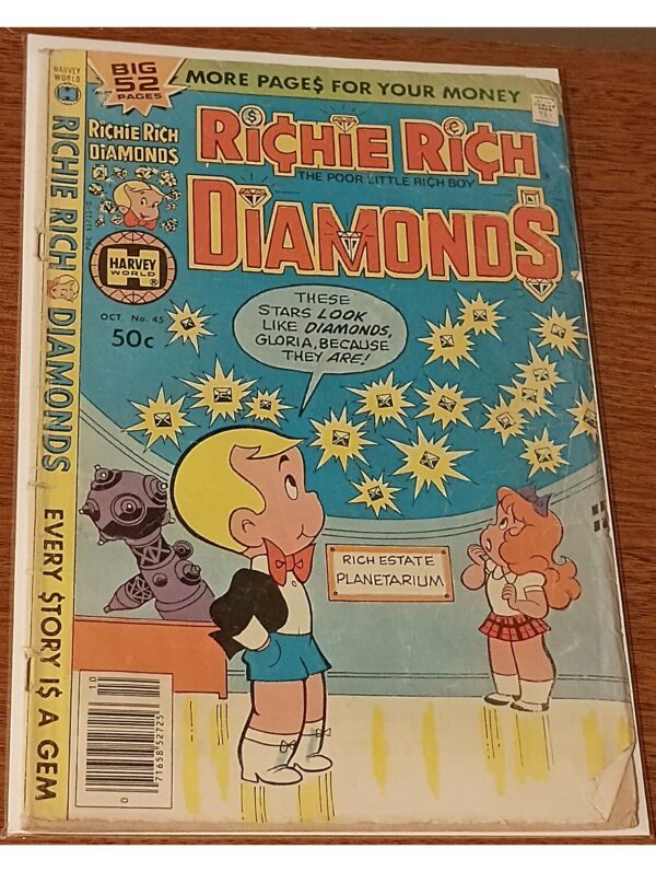 Richie Rich Diamonds #45 – A Sparkling Adventure Full of Fun and Fortune