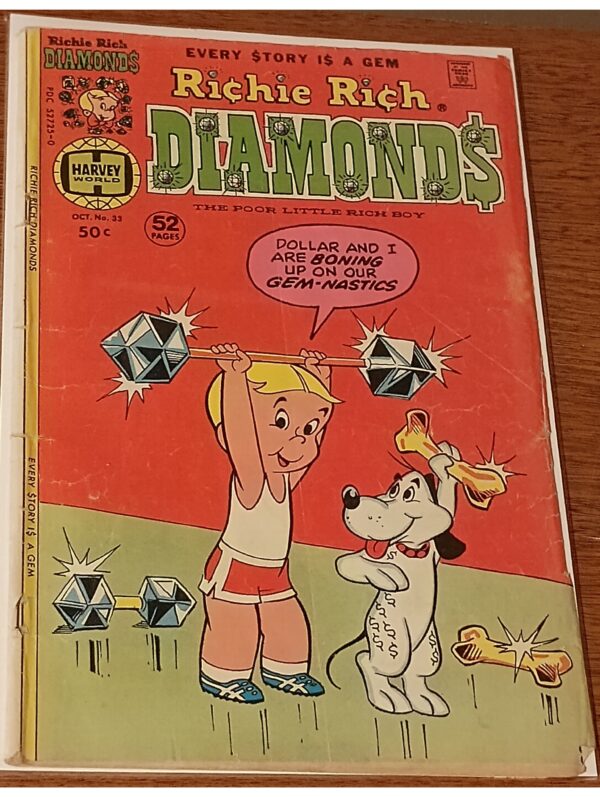 Richie Rich Diamonds #33 – A Brilliant Showcase of Wealth, Wit, and Adventure