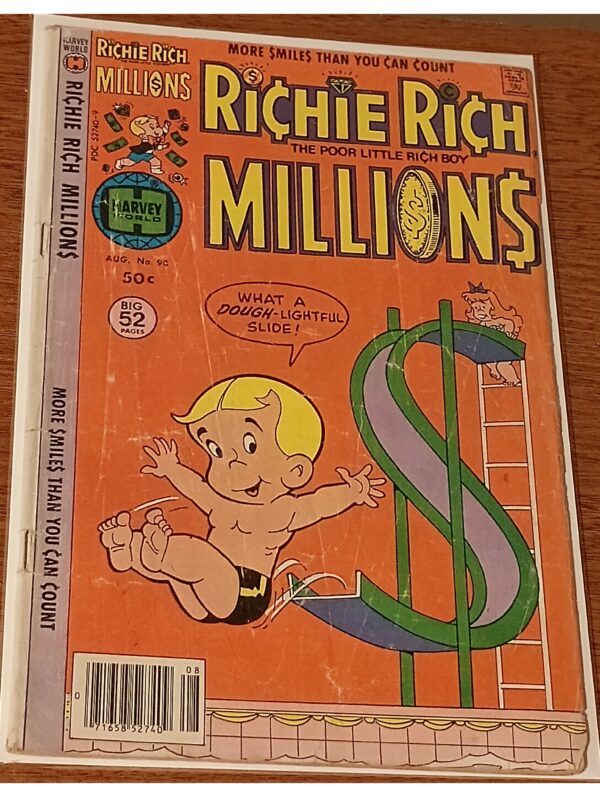 Richie Rich Millions #90 – A Million-Dollar Adventure Full of Fun and Excitement