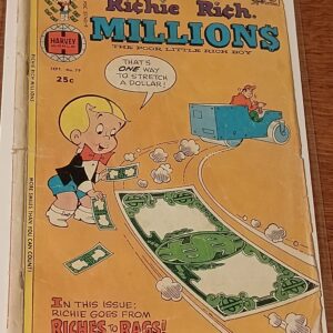 Richie Rich Millions #79 – A Treasure Trove of Laughter and Adventure