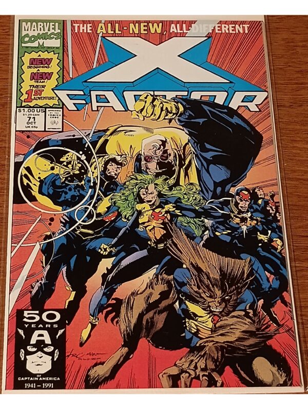 X-Factor #71 – A Bold New Beginning for Marvel’s Mutant Team