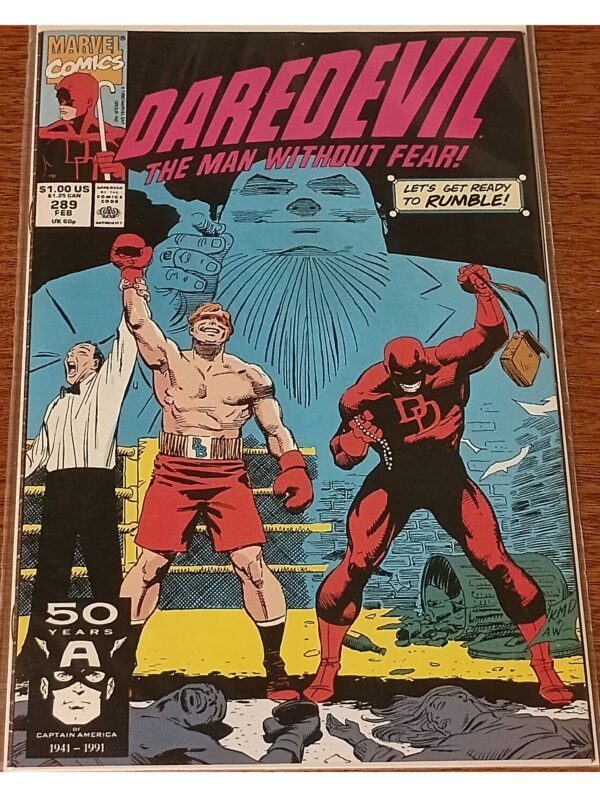 Daredevil #289 – A Gritty Tale of Vengeance and Justice