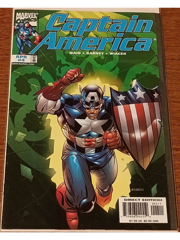 Captain America #4 – The Sentinel of Liberty Faces a New Threat