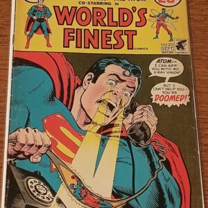 World’s Finest Comics #213 – Superman and The Atom Team Up