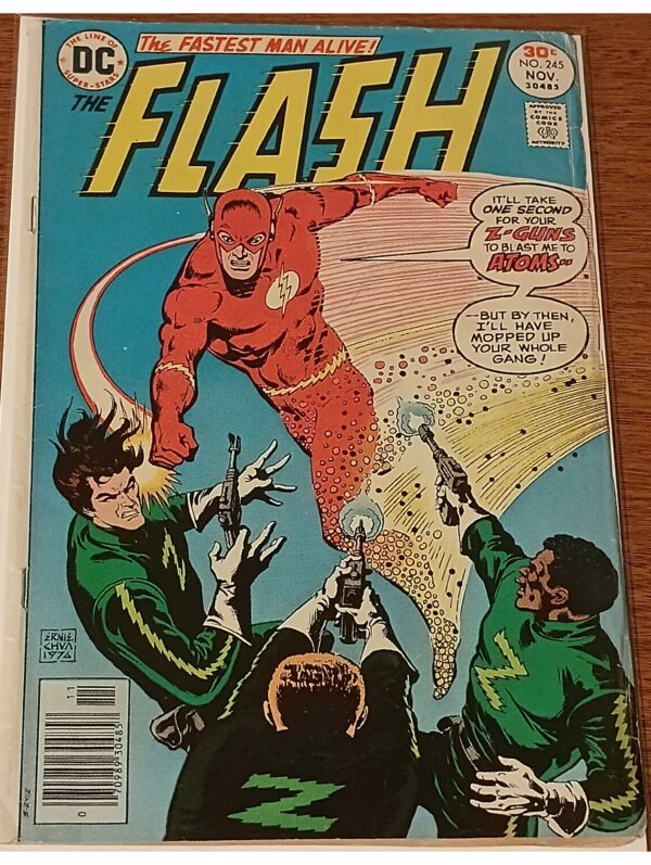 The Flash #245 – The Fastest Man Alive vs. the Deadliest Gang