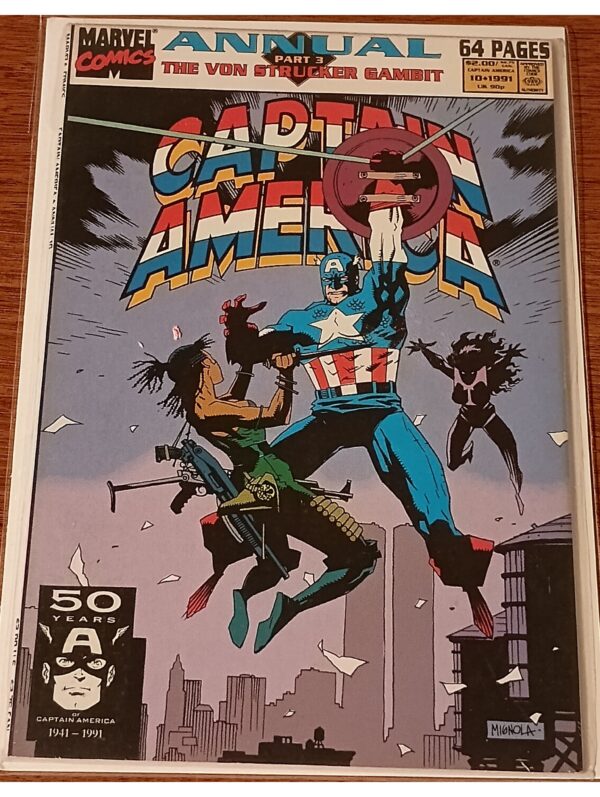 Captain America Annual #10 – Part 3: The Von Strucker Gambit