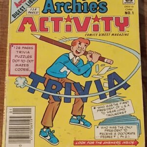 Archie’s Activity Digest #1 – Fun, Games, and Laughs for All Ages