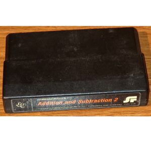 Addition and Subtraction 2 for the TI-99/4A – Take Math Skills to the Next Level