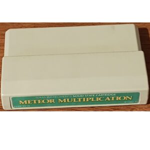 Meteor Multiplication for the TI-99/4A – Blast Off into a Math Adventure