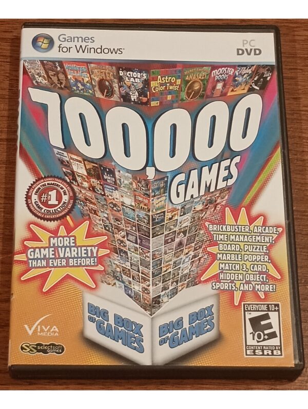 700,000 Games – The Ultimate PC Game Collection