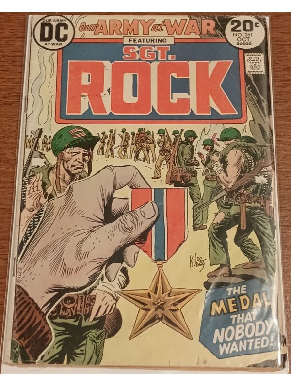 SGT. Rock #261 – The Battlefield Has No Mercy