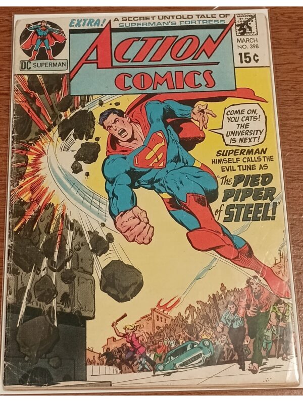 Action Comics #398 – Superman’s Greatest Gamble