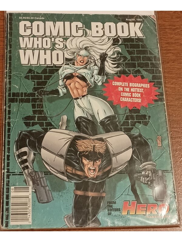 Comic Book Who’s Who – August 1994 – The Ultimate Guide to the Hottest Heroes & Villains